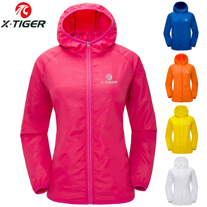 Cycling Rain Jacket Commute - X-TIGER Unisex Rain Coat Cycling Jersey