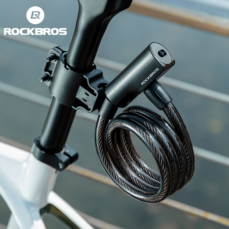 U Lock Heavy Duty - ROCKBROS Bicycle Lock Portable Anti-theft Bike