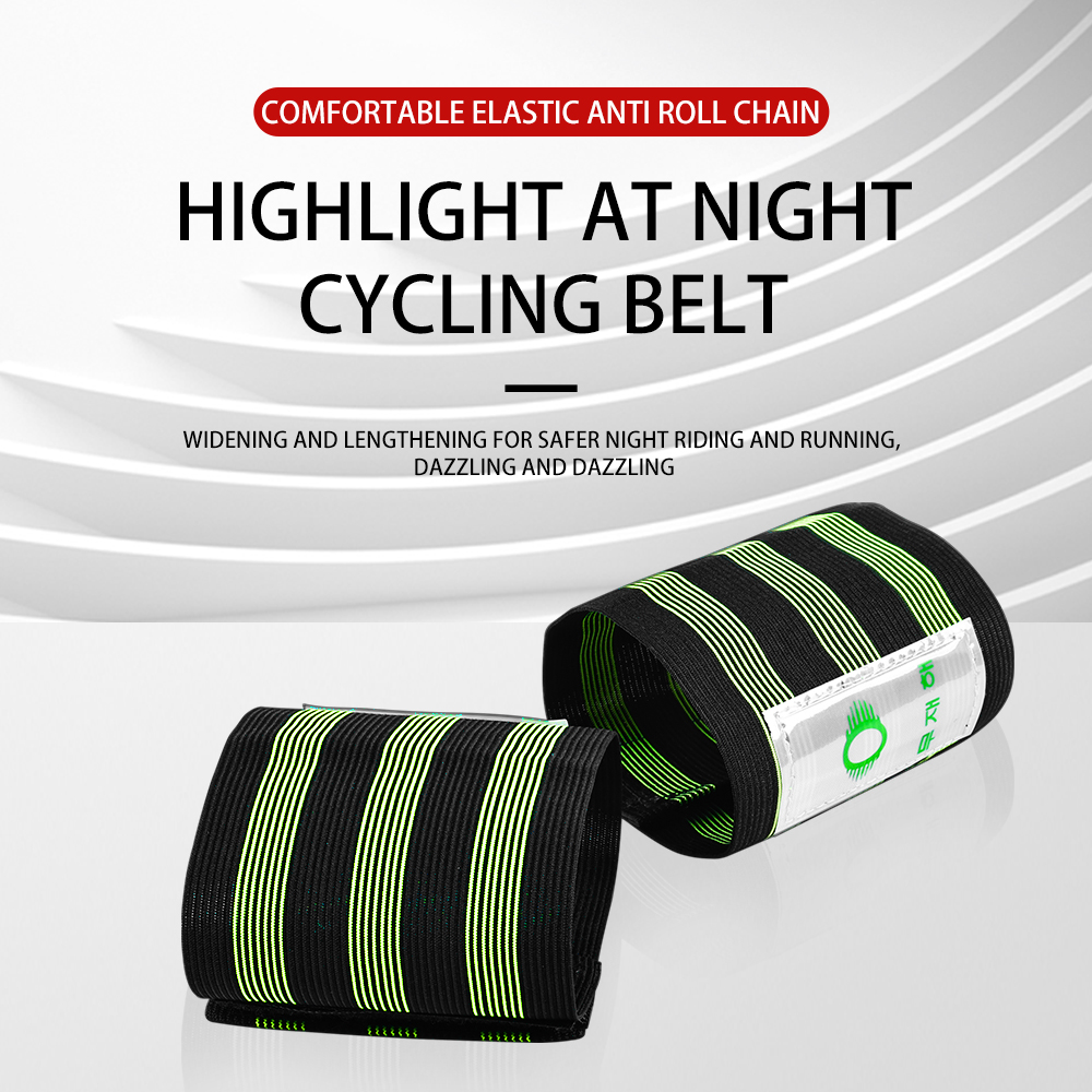 Cycling Commute Pants - Universal Reflective Bike Safety Straps Adjustable