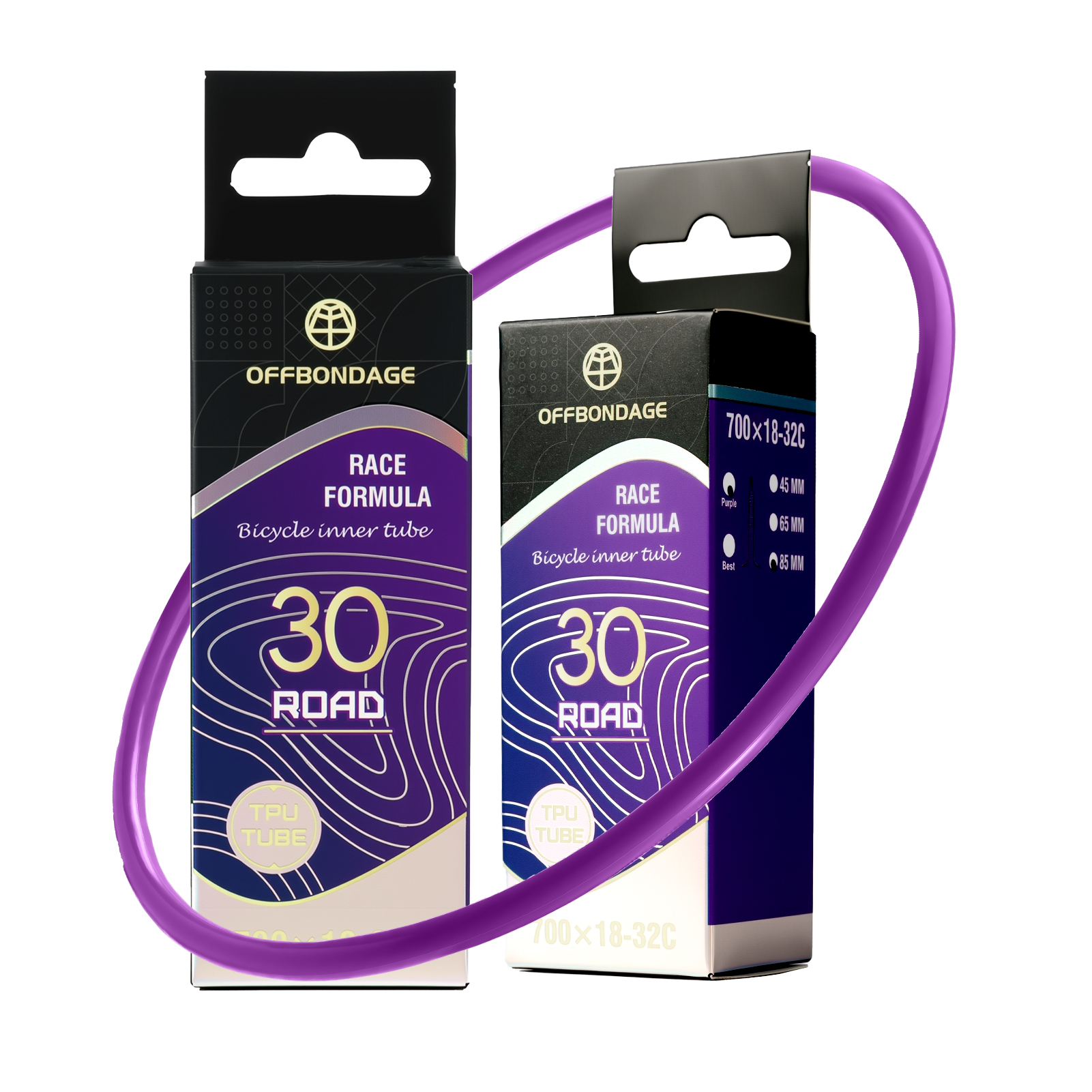 Inner Tube 700C - OFFBONDAGE Ultralight TPU Bike Inner Tube