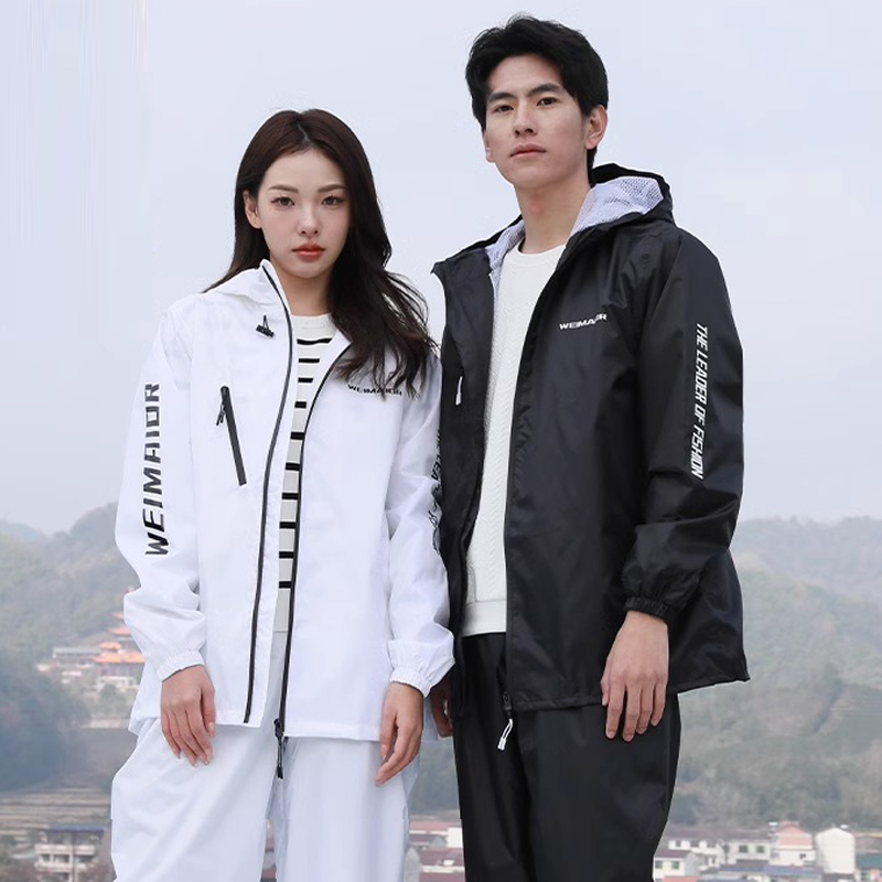 Thin Raincoat Set Summer Water - Cycling Rain Jacket Commute incelemesi ve fiyatı