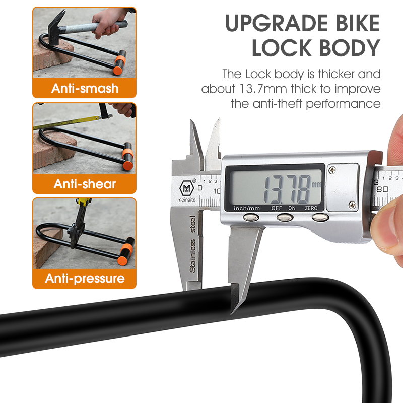 WEST BIKING Carbon Steel Bike  - U Lock Heavy Duty incelemesi ve fiyatı