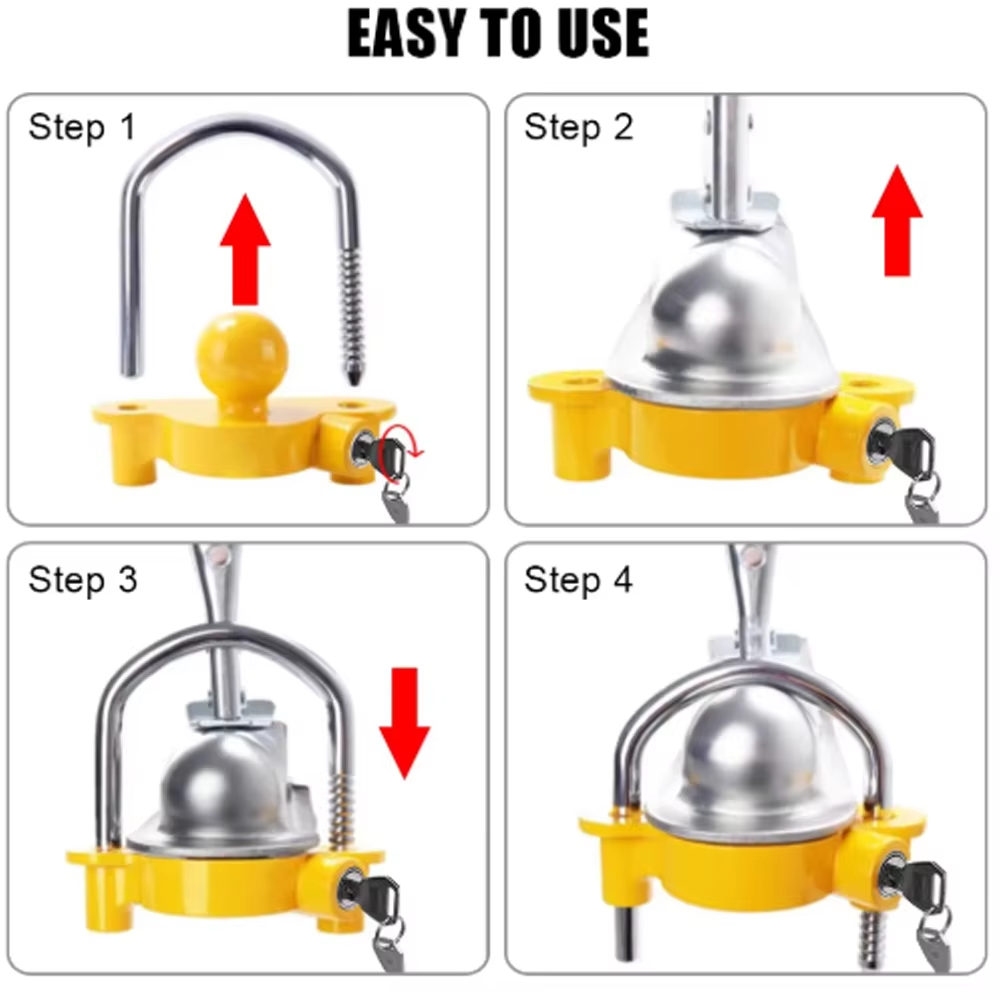 Heavy Duty Trailer Hitch Lock  - U Lock Heavy Duty incelemesi ve fiyatı