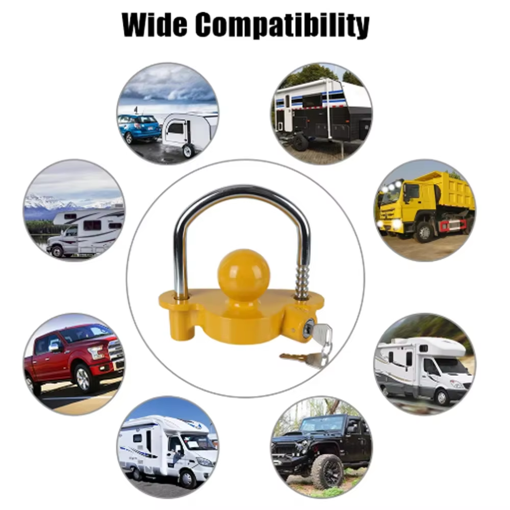 Heavy Duty Trailer Hitch Lock  - U Lock Heavy Duty incelemesi ve fiyatı