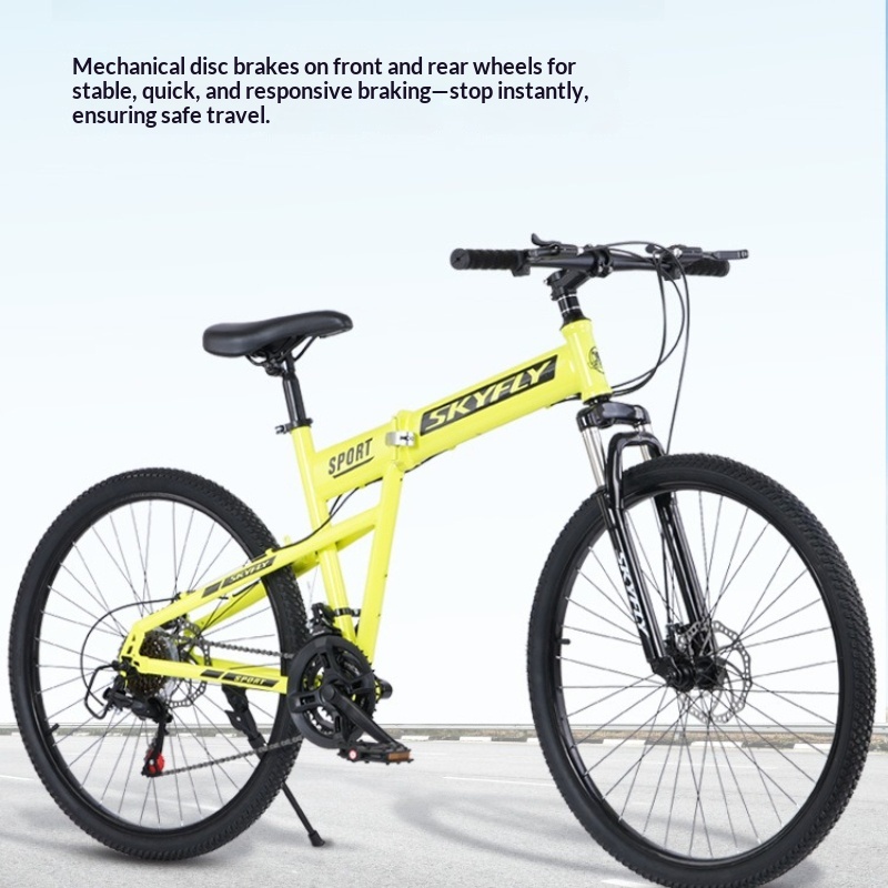 Folding Mountain Bike Portable - Cycling Commute Speed incelemesi ve fiyatı