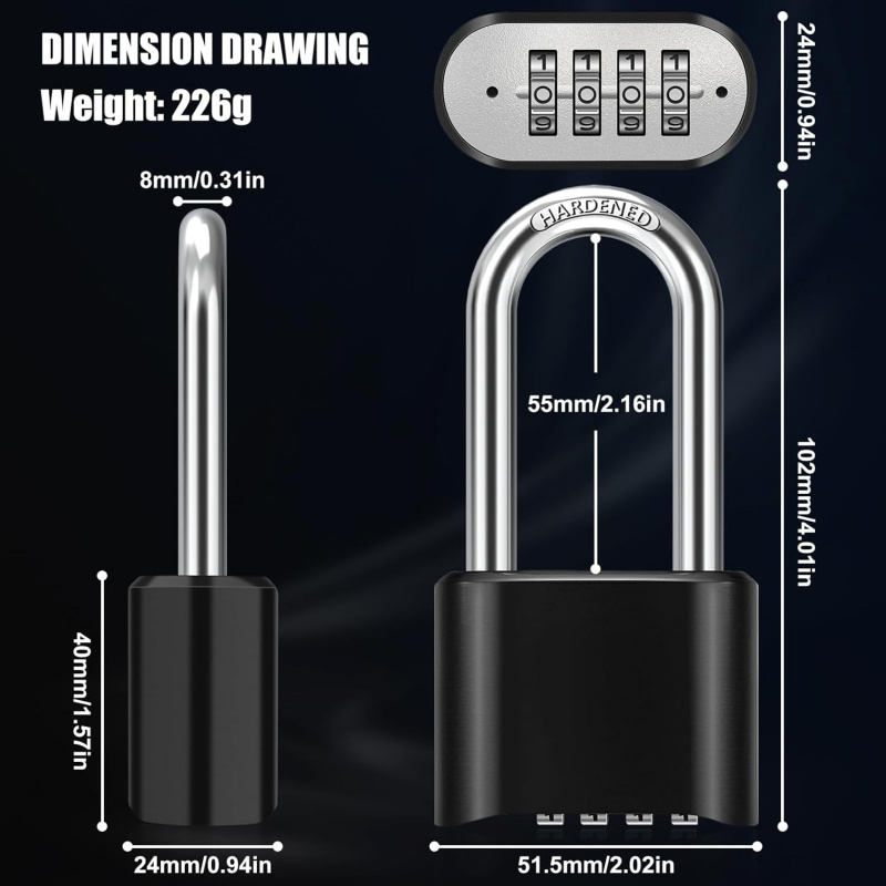 Heavy Duty Weatherproof Combin - U Lock Heavy Duty incelemesi ve fiyatı