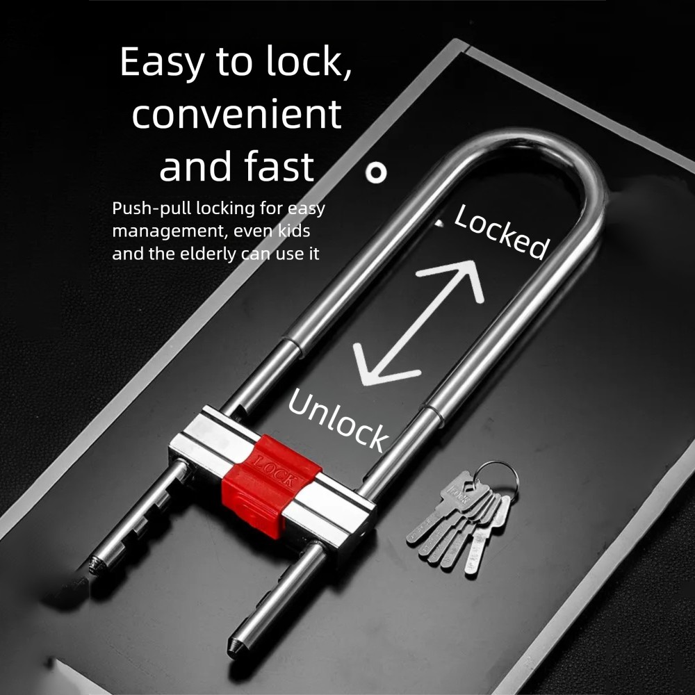 Bike Combination U Lock, Heavy - U Lock Heavy Duty incelemesi ve fiyatı
