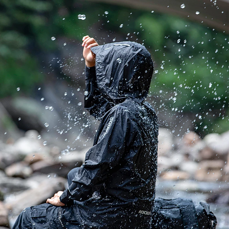 ROCKBROS Waterproof Cycling Ra - Cycling Rain Jacket Commute incelemesi ve fiyatı