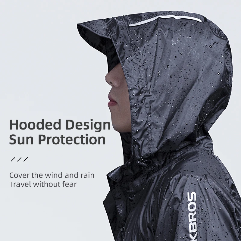 ROCKBROS Waterproof Cycling Ra - Cycling Rain Jacket Commute incelemesi ve fiyatı