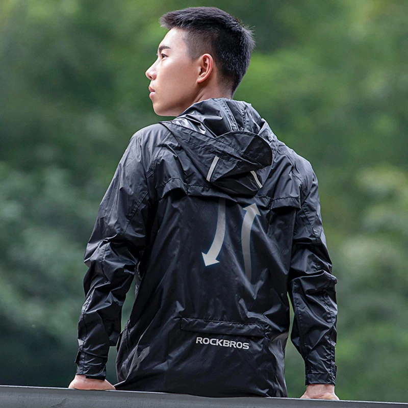 ROCKBROS Waterproof Cycling Ra - Cycling Rain Jacket Commute incelemesi ve fiyatı