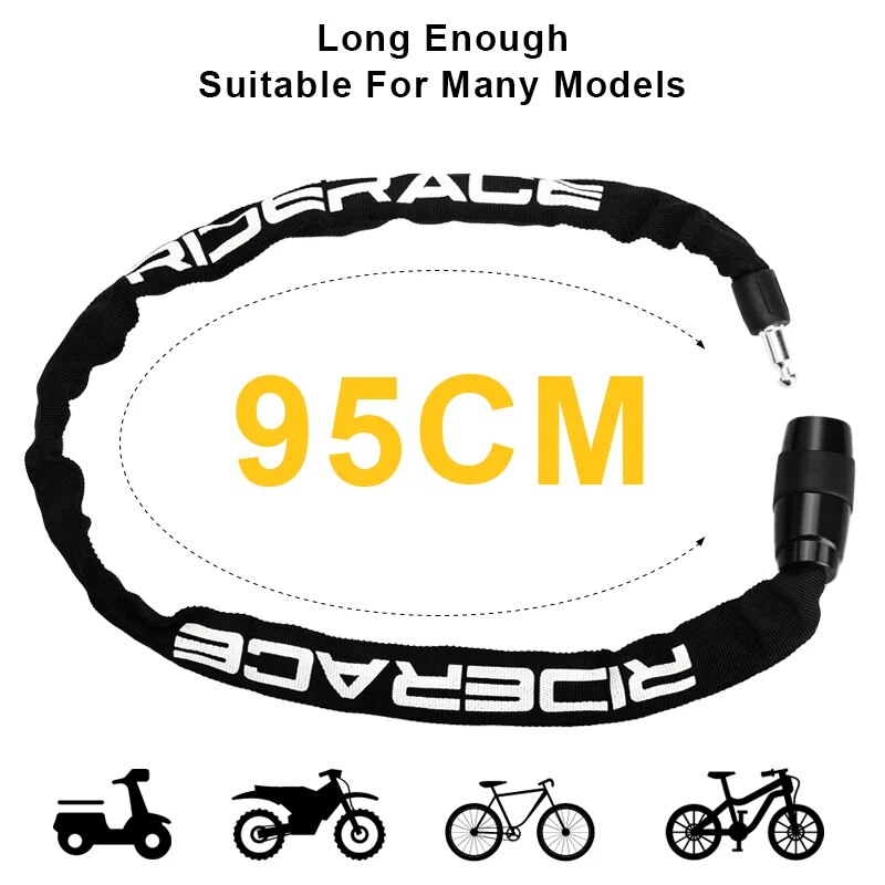 RIDERACE Bicycle Chain Lock Po - U Lock Heavy Duty incelemesi ve fiyatı