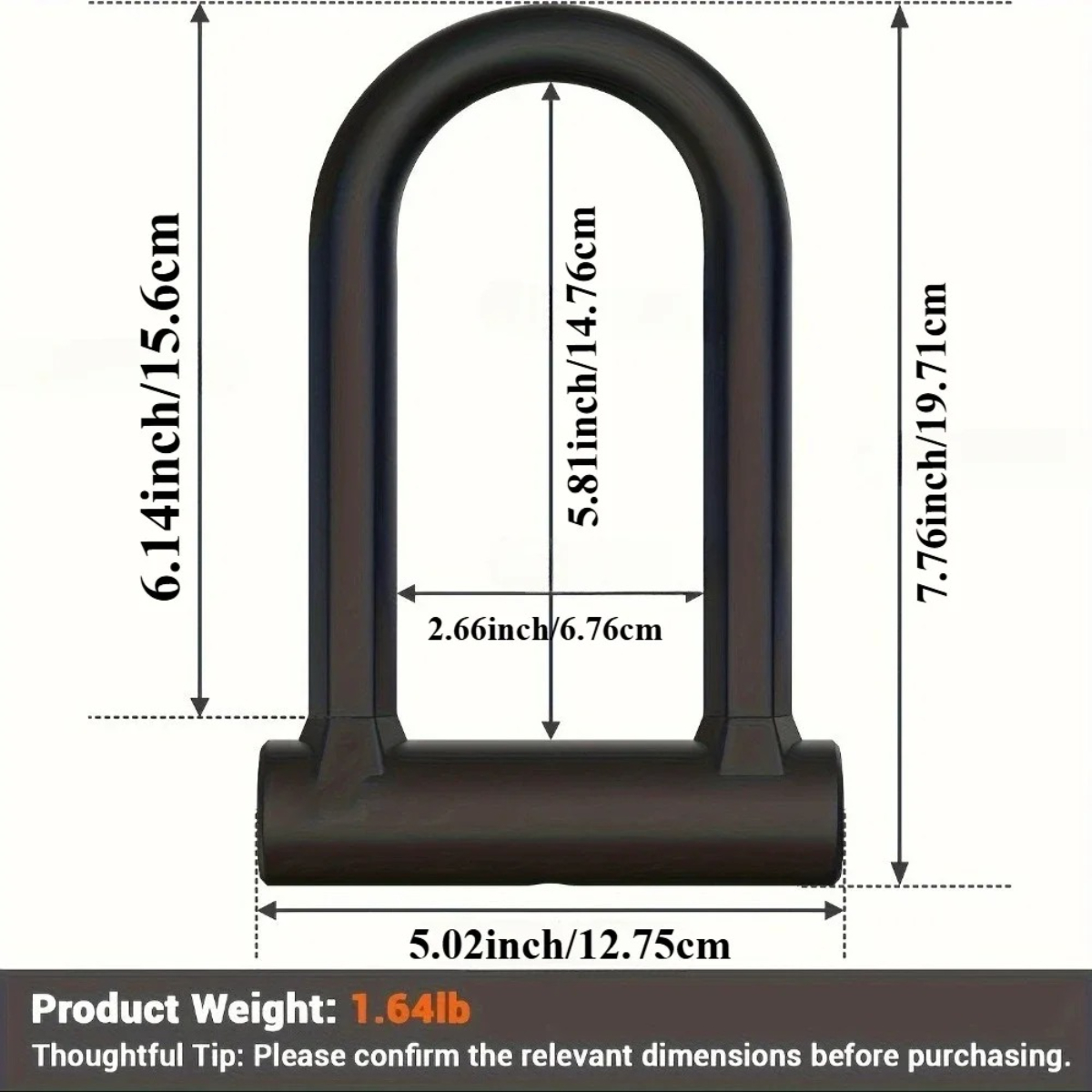 Bike Lock Heavy Duty Anti Thef - U Lock Heavy Duty incelemesi ve fiyatı