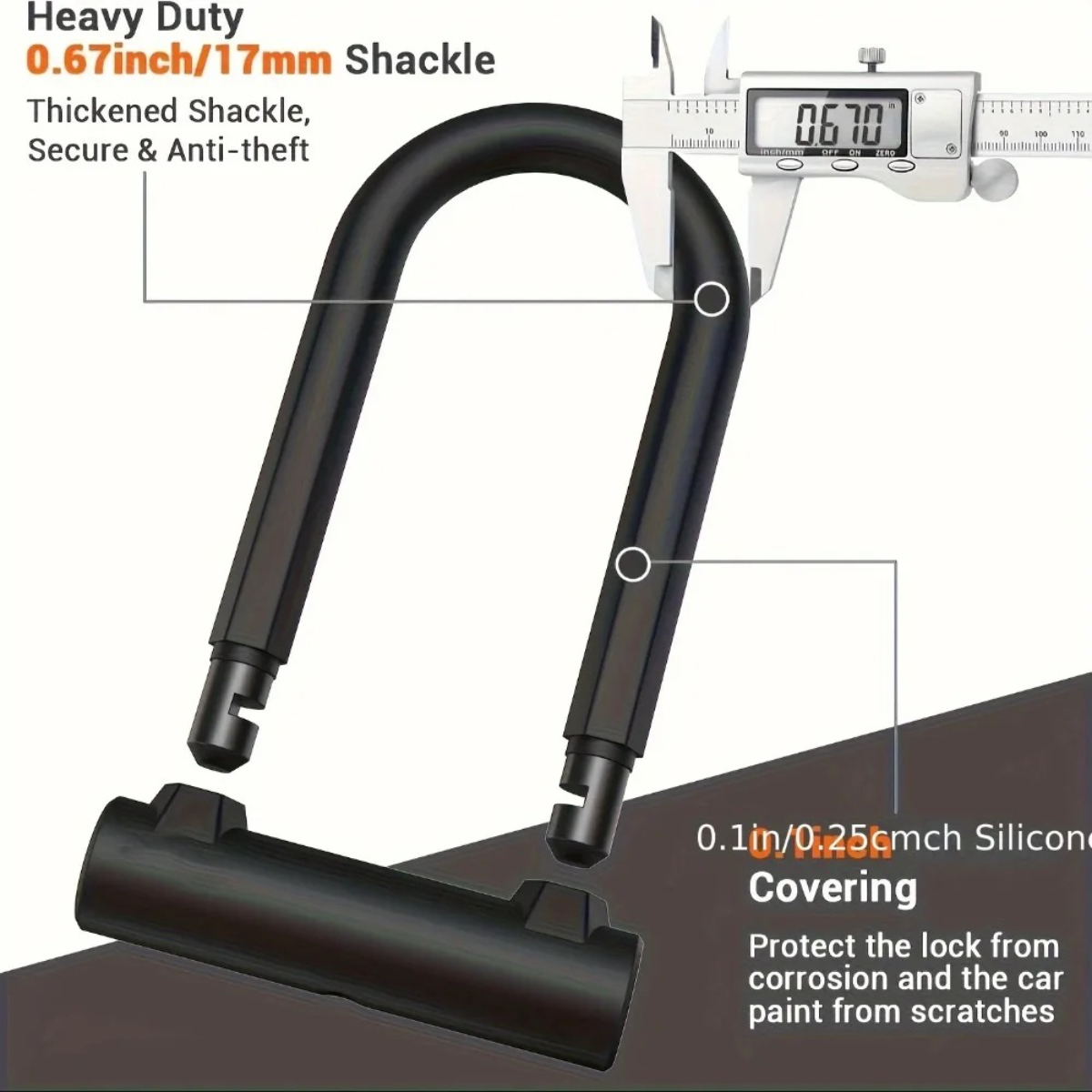 Bike Lock Heavy Duty Anti Thef - U Lock Heavy Duty incelemesi ve fiyatı