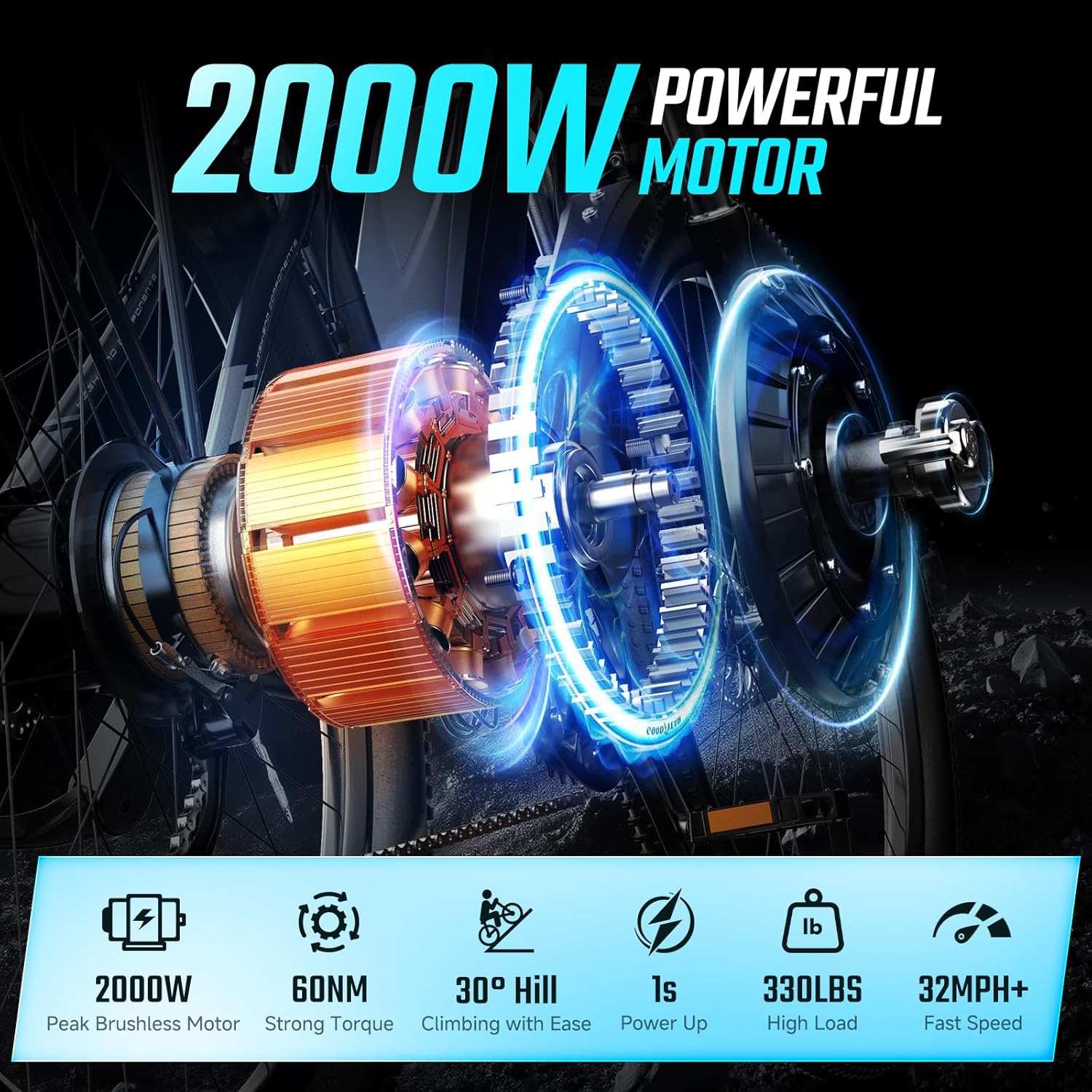 FEANGQS Q8 2000W adult electri - Cycling Commute Distance incelemesi ve fiyatı