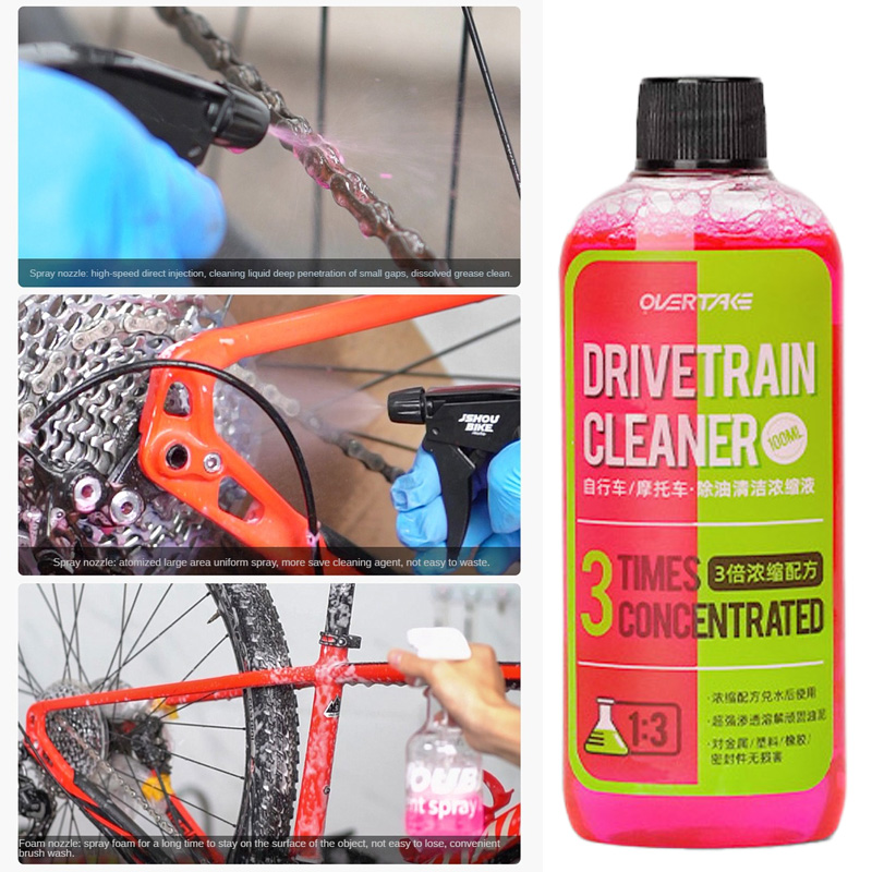100ml Bike Drivetrain Cleaner  - Grease Waterproof Bike incelemesi ve fiyatı