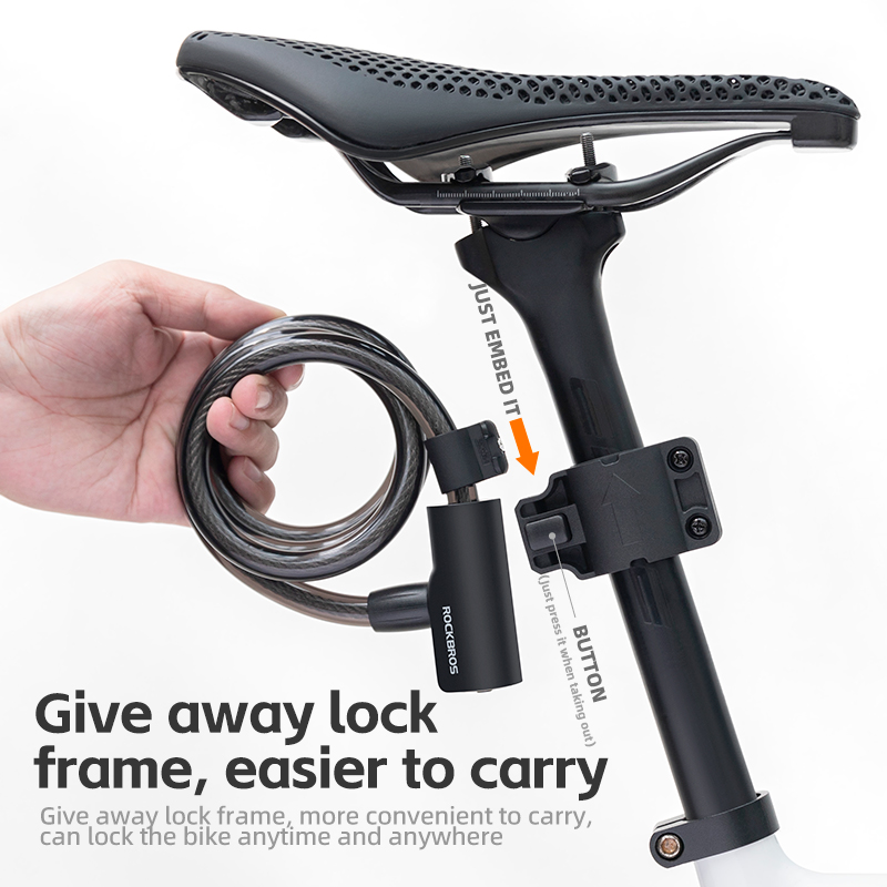 ROCKBROS Bicycle Lock Portable - U Lock Heavy Duty incelemesi ve fiyatı
