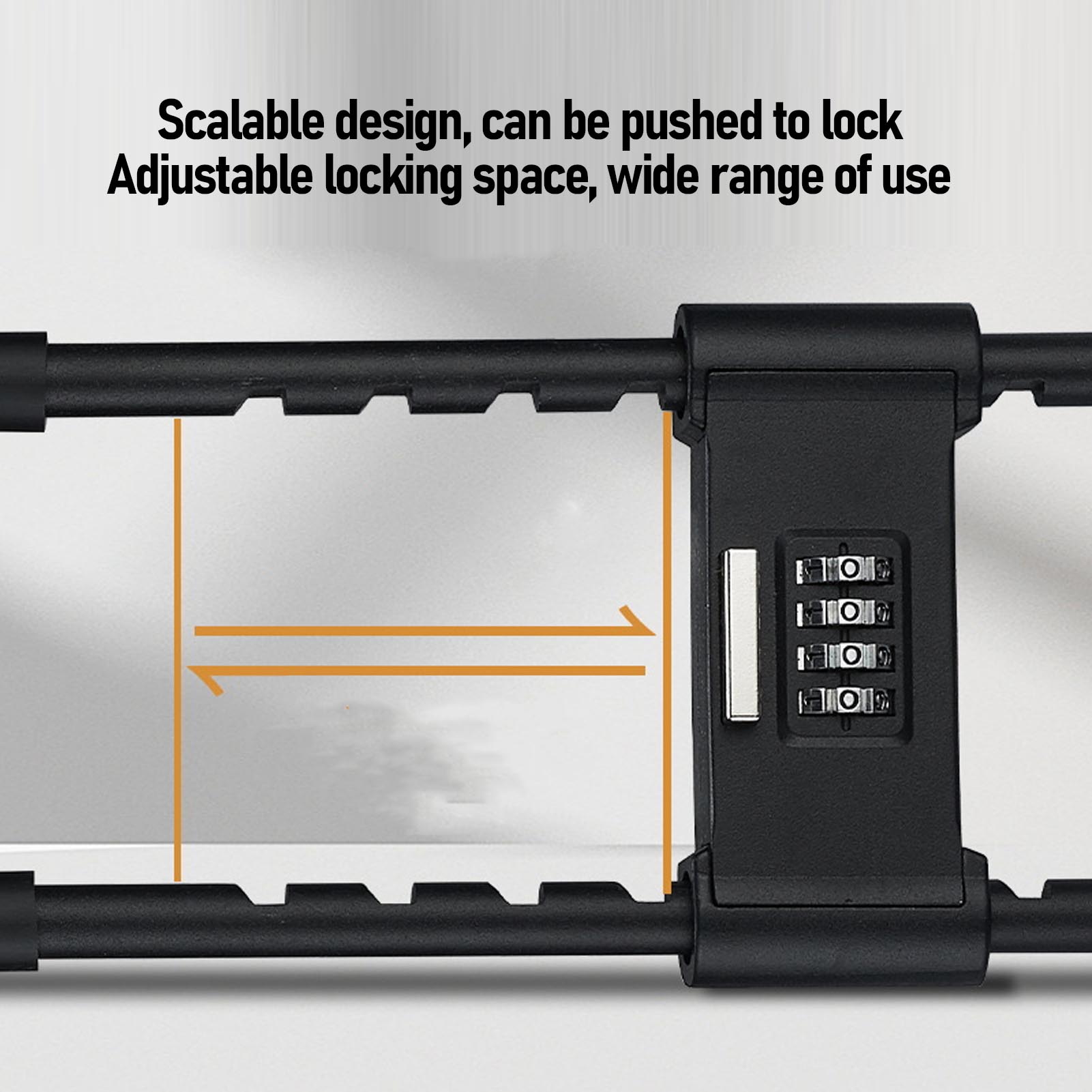 Bike U Lock 4 Digit Combinatio - U Lock Heavy Duty incelemesi ve fiyatı