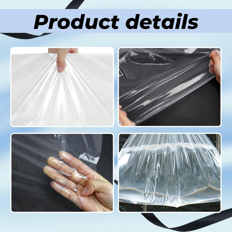 5/10PCS Pe Clear Dustproof Sto - Cycling Commute Bag incelemesi ve fiyatı