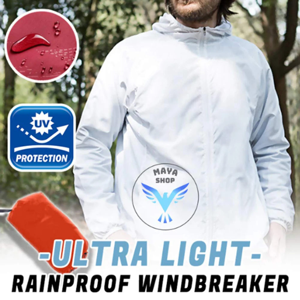 Outdoor Sports Waterproof Wind - Cycling Rain Jacket Commute incelemesi ve fiyatı