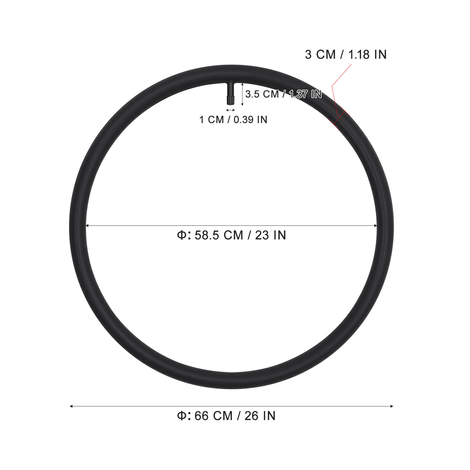 2Pcs Cycling Inner Tubes for S - Cycling Commute Speed incelemesi ve fiyatı