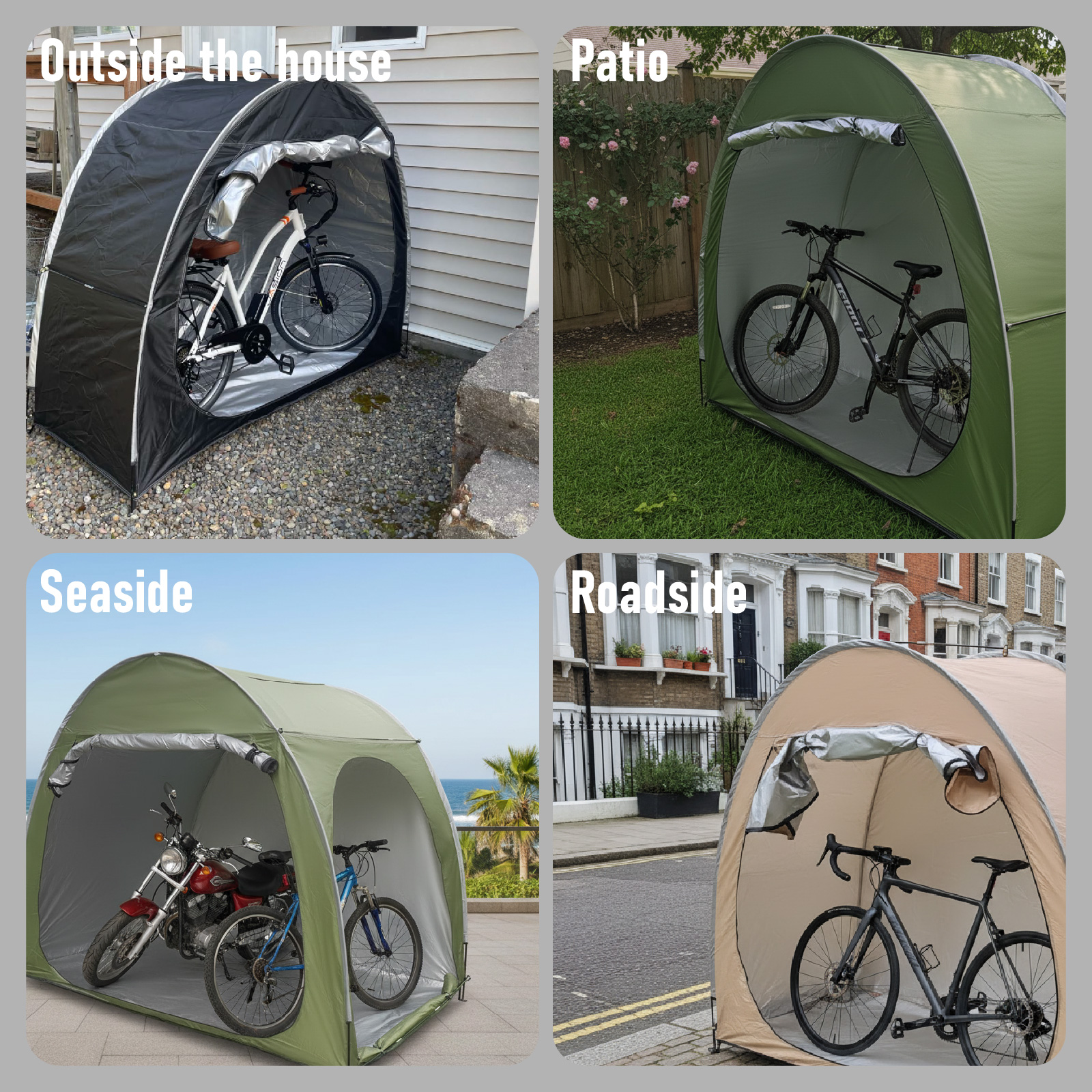 Portable Outdoor Bike Shelter  - Cycling Commute Bag incelemesi ve fiyatı