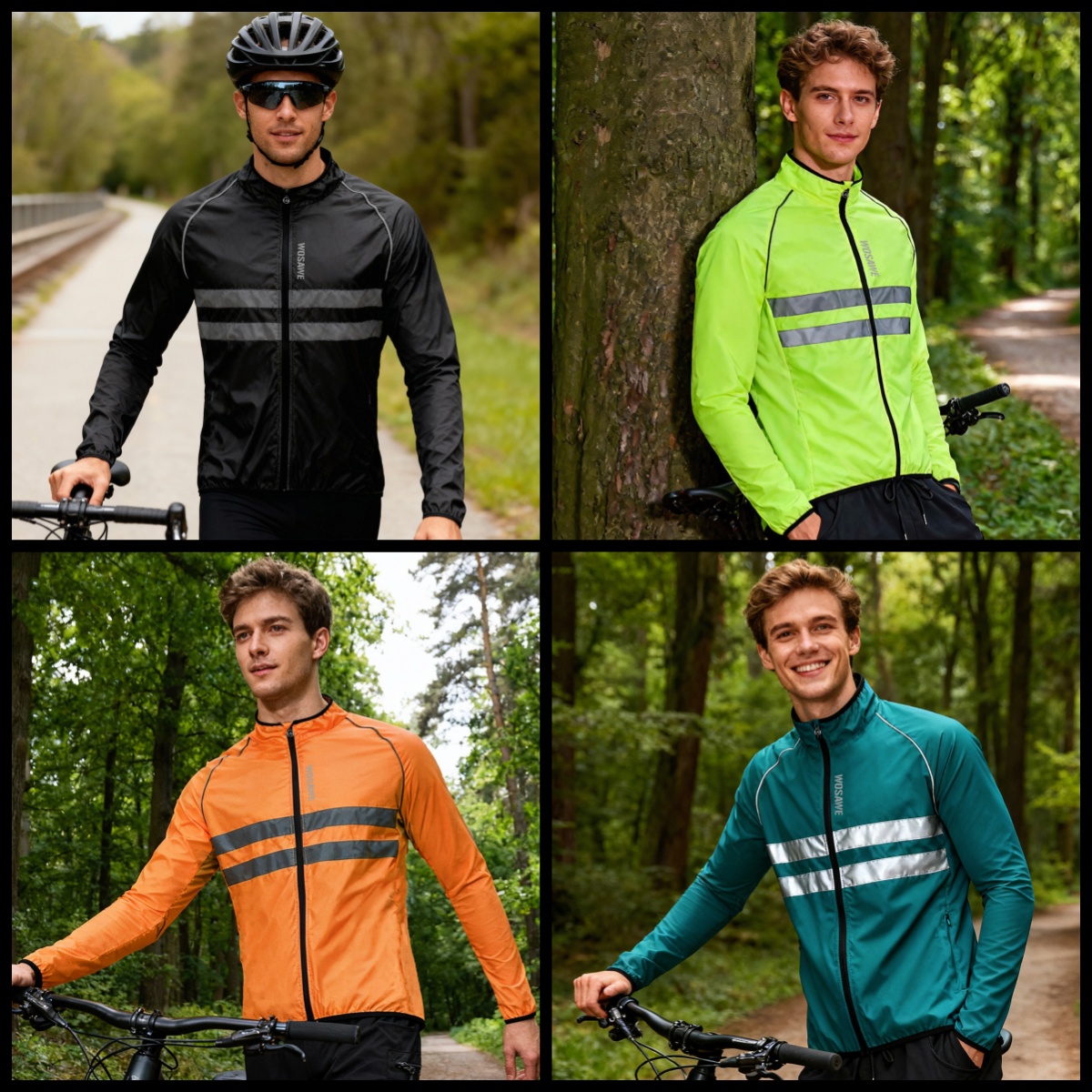 WOSAWE Men Cycling Windbreaker - Cycling Commuter Jacket incelemesi ve fiyatı
