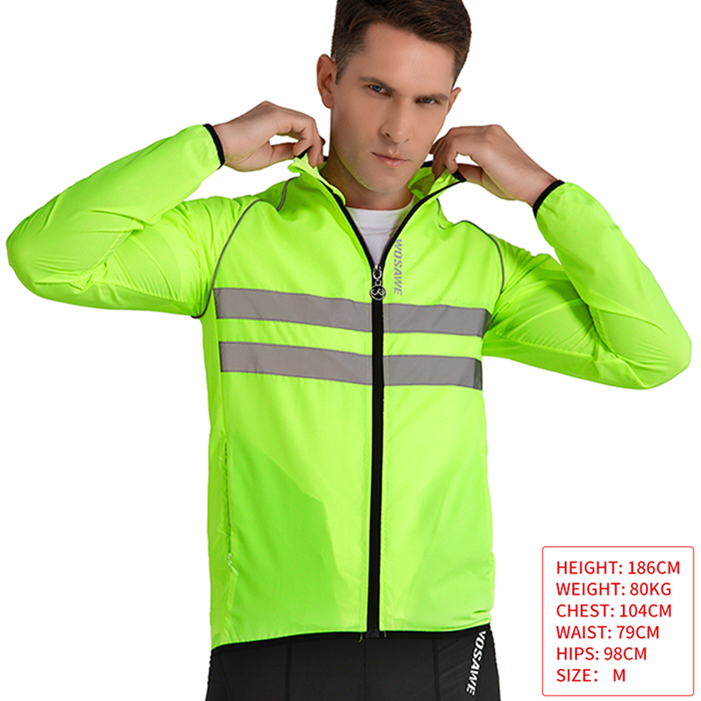 WOSAWE Men Cycling Windbreaker - Cycling Commuter Jacket incelemesi ve fiyatı