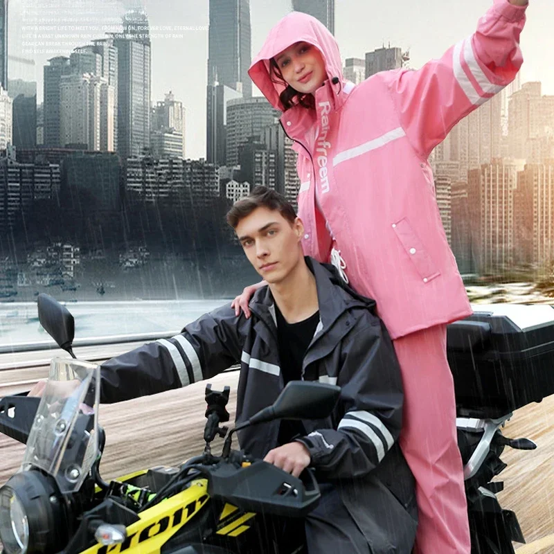 Adult Raincoat Rainpants Water - Cycling Rain Jacket Commute incelemesi ve fiyatı