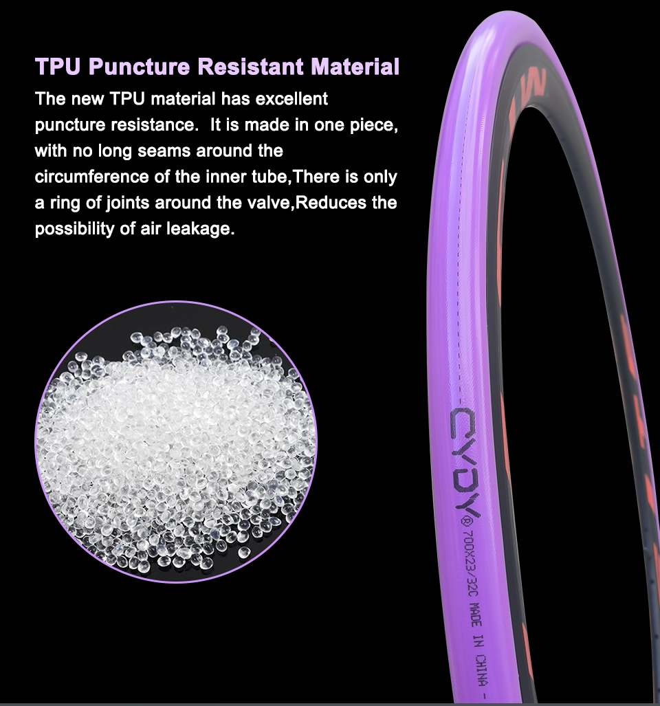 46g CYDY TPU gravel Bicycle In - Inner Tube 700C incelemesi ve fiyatı