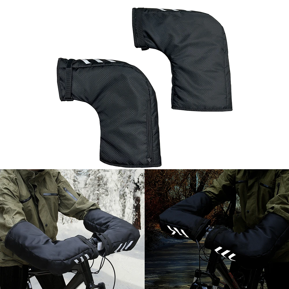 Reflective Handlebar Mittens 1 - Commuting On Mountain Bike incelemesi ve fiyatı