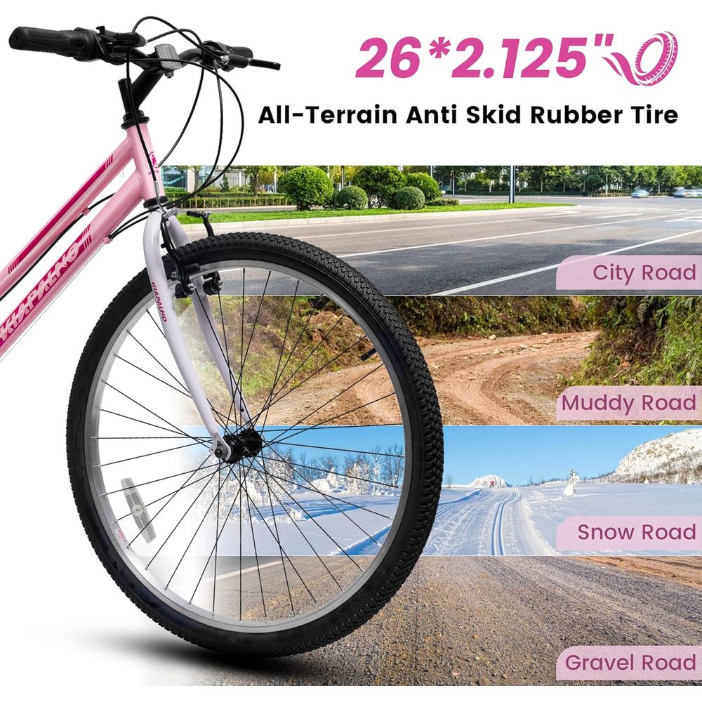 21-Speed 24/26 Inch Women's Mo - Cycling Commute Speed incelemesi ve fiyatı
