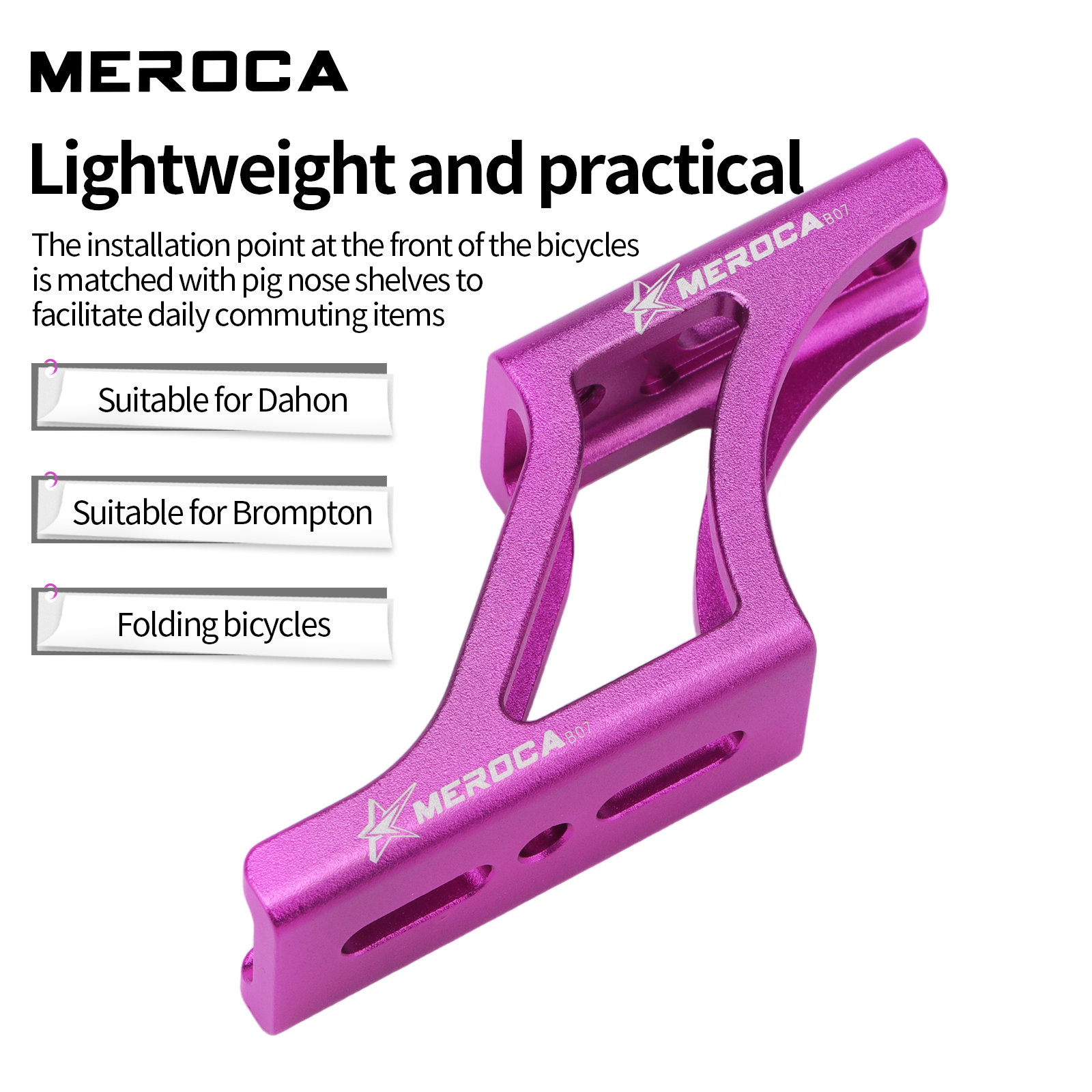 Meroca Folding Bicycle Front B - Cycling Commute Bag incelemesi ve fiyatı