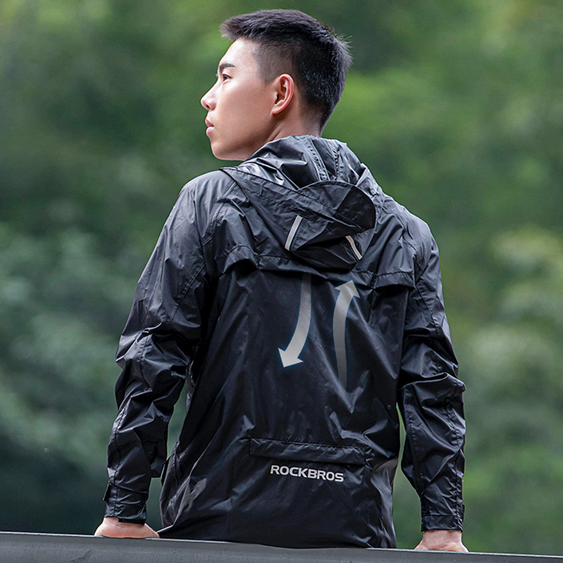 ROCKBROS Waterproof Cycling Ra - Cycling Rain Jacket Commute incelemesi ve fiyatı