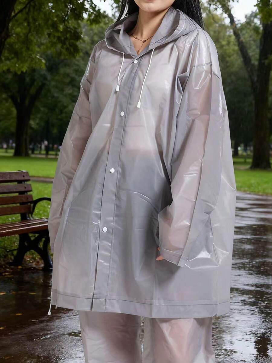 2pcs Unisex full-body rain sui - Cycling Commuter Rain Jacket incelemesi ve fiyatı