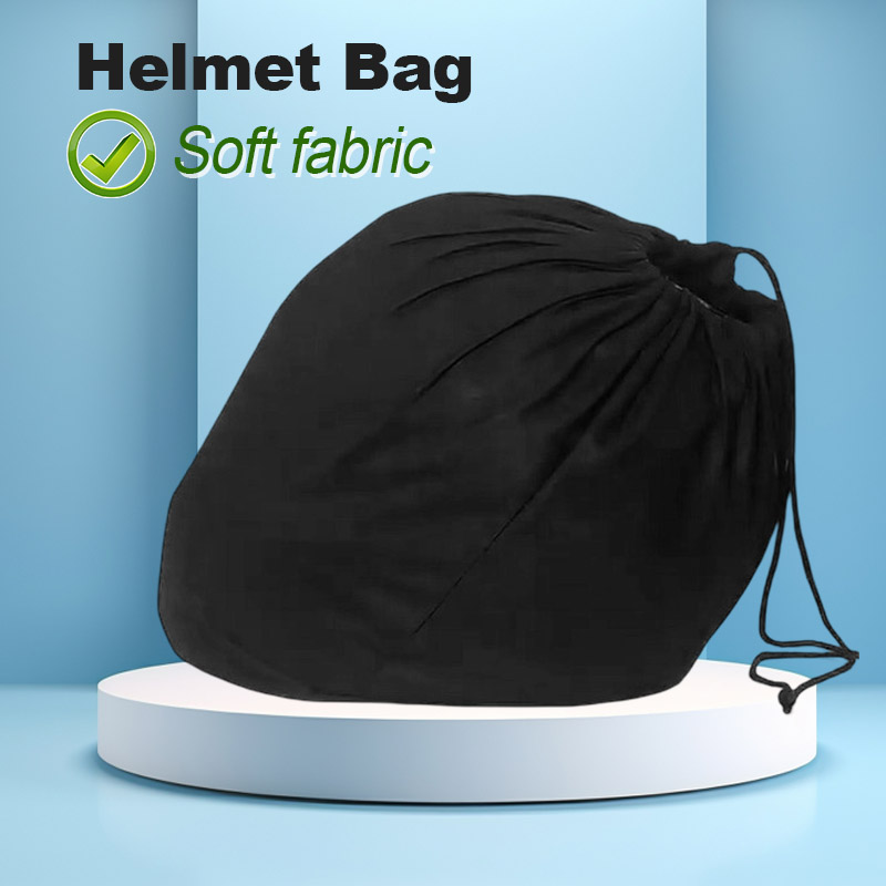 Soft Helmet Bag Plush Drawstri - Cycling Commute Bag incelemesi ve fiyatı